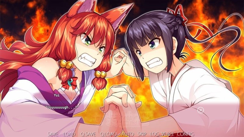 Animecover mit gemeinsam dargestellten Schreinfiguren – Trap Shrine.