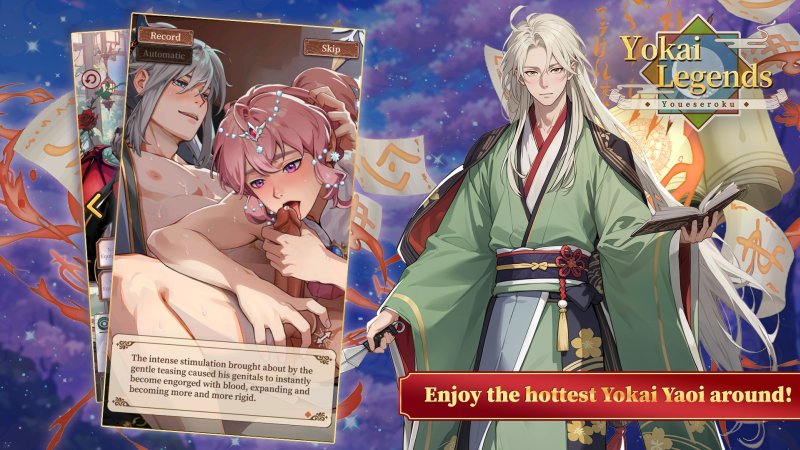 Figurenvorstellung und Fantasyillustrationen für Erwachsene – Yokai Legends.
